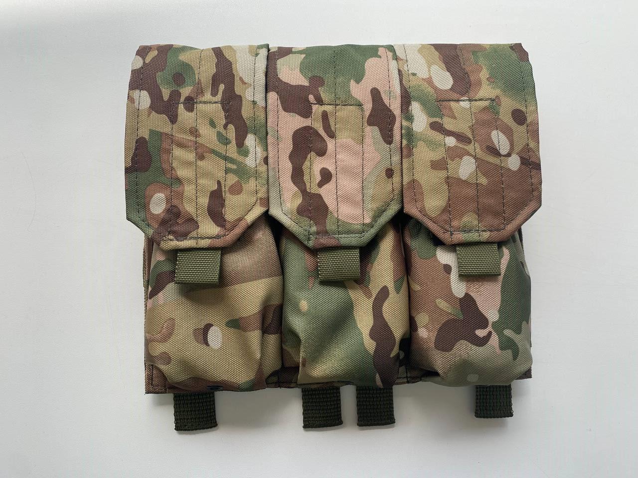 Плитоноска Warrior Assault Systems Quad Release Carrier с подсумками АК 7,62 7 З L Multicam - фото 9