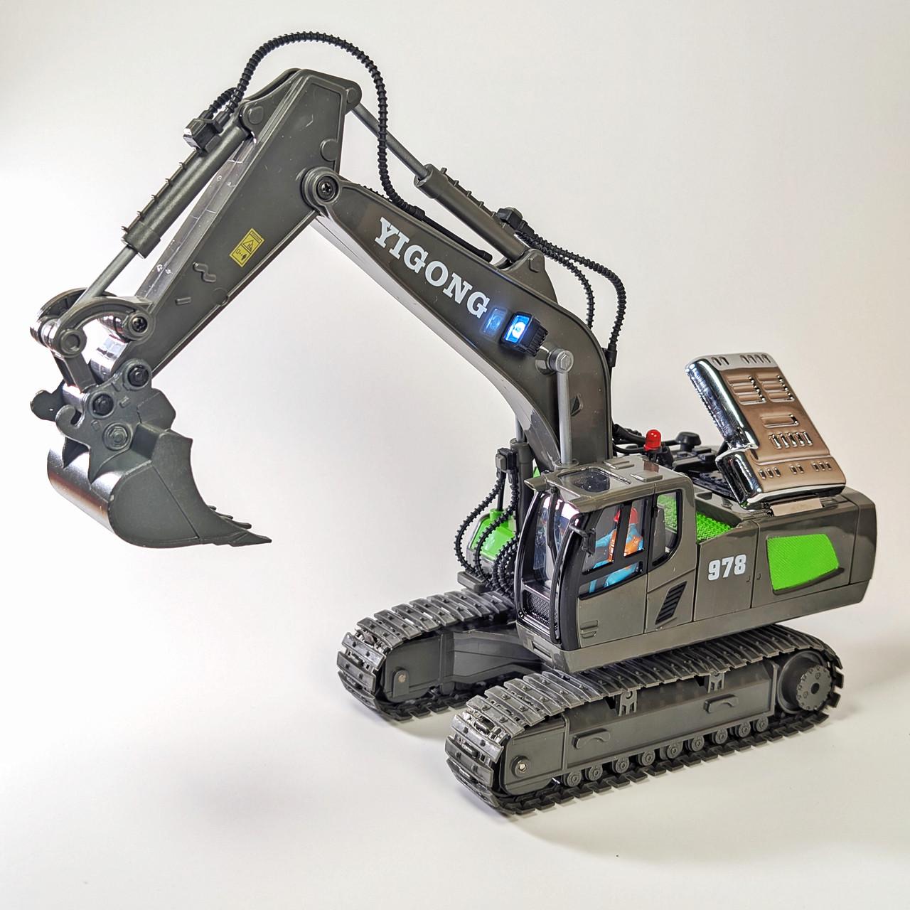 Екскаватор на радіокеруванні Yigong Чорний