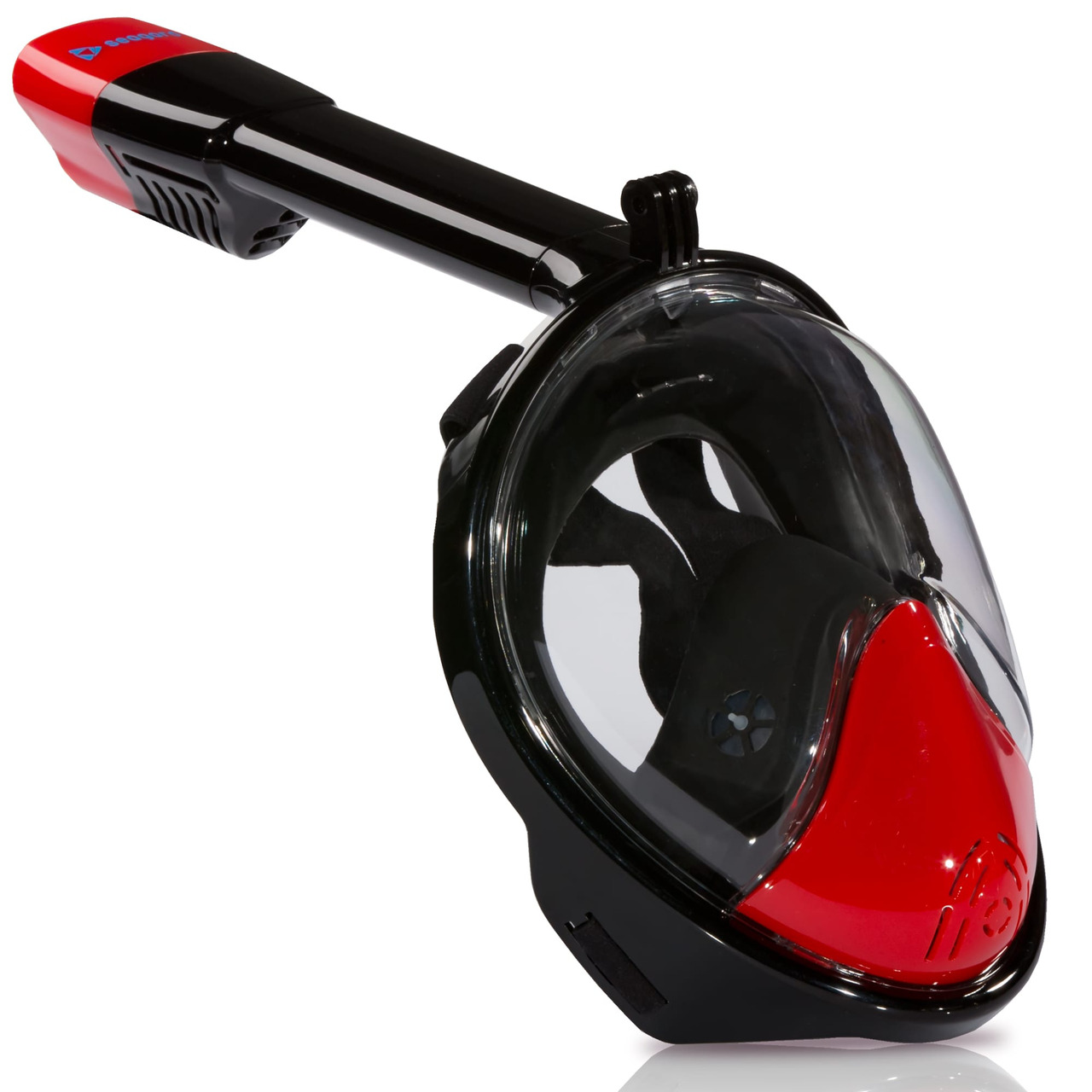 Маска для плавания Seagard Easybreath-II панорамная с креплением для камеры S/M (SUN1014)