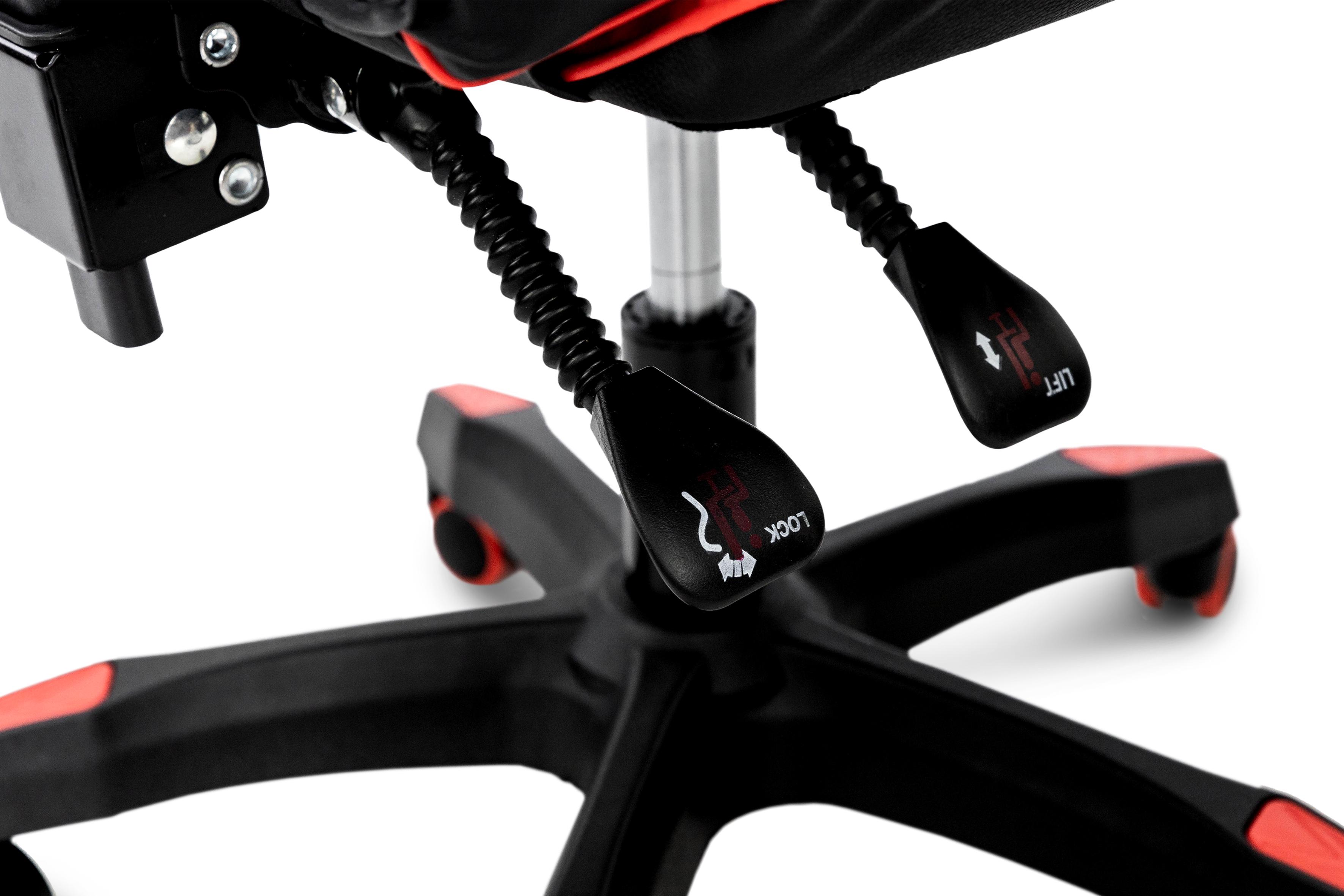 Крісло геймерське Мікс Меблі Слім механізм газліфт Чорний/Червоний (А0055669) - фото 11 Крісло геймерське Мікс Меблі Слім механізм газліфт Чорний/Червоний (А0055669) - фото 11