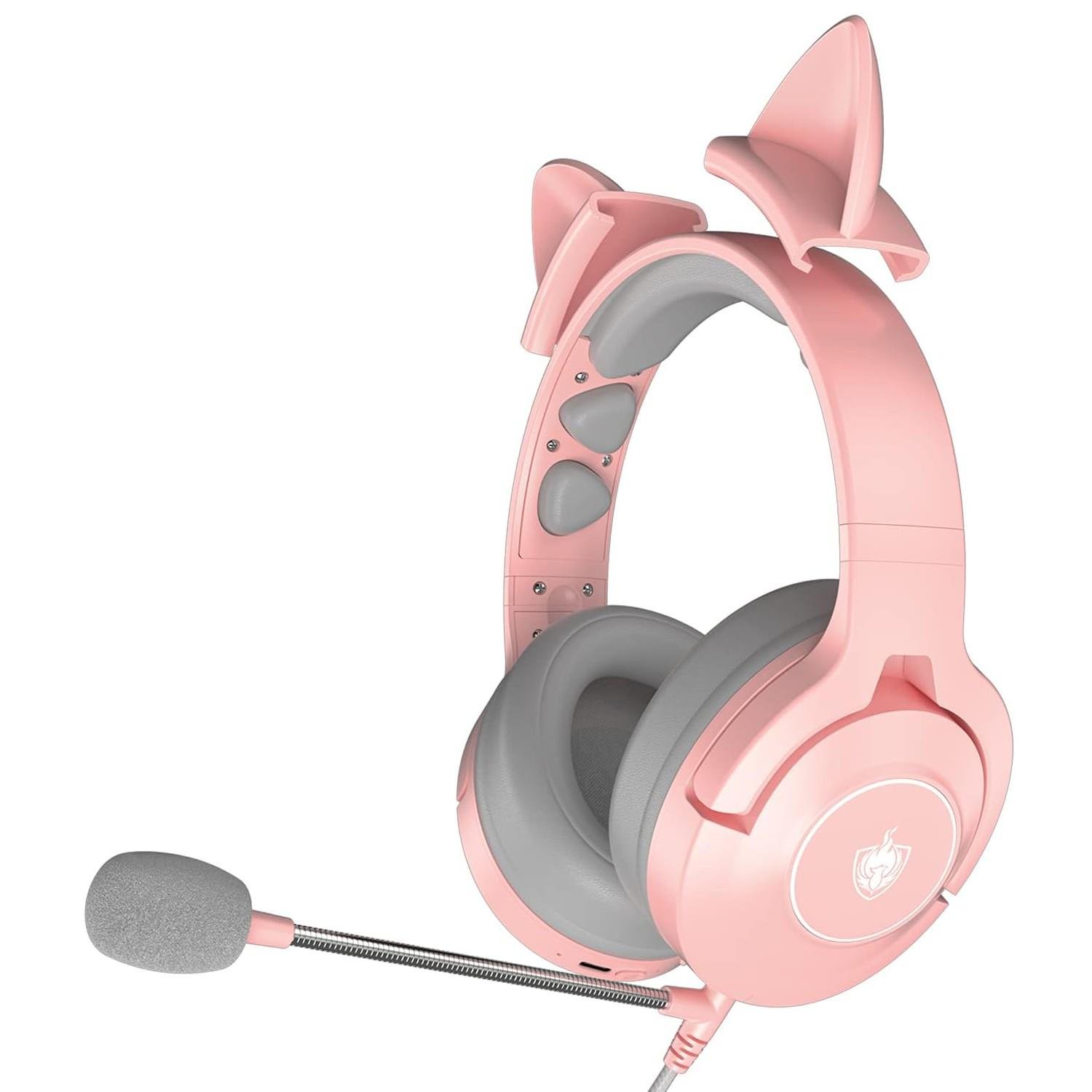 Наушники детские с ушками Kotion Each Q9 Bluetooth подключением (2413)