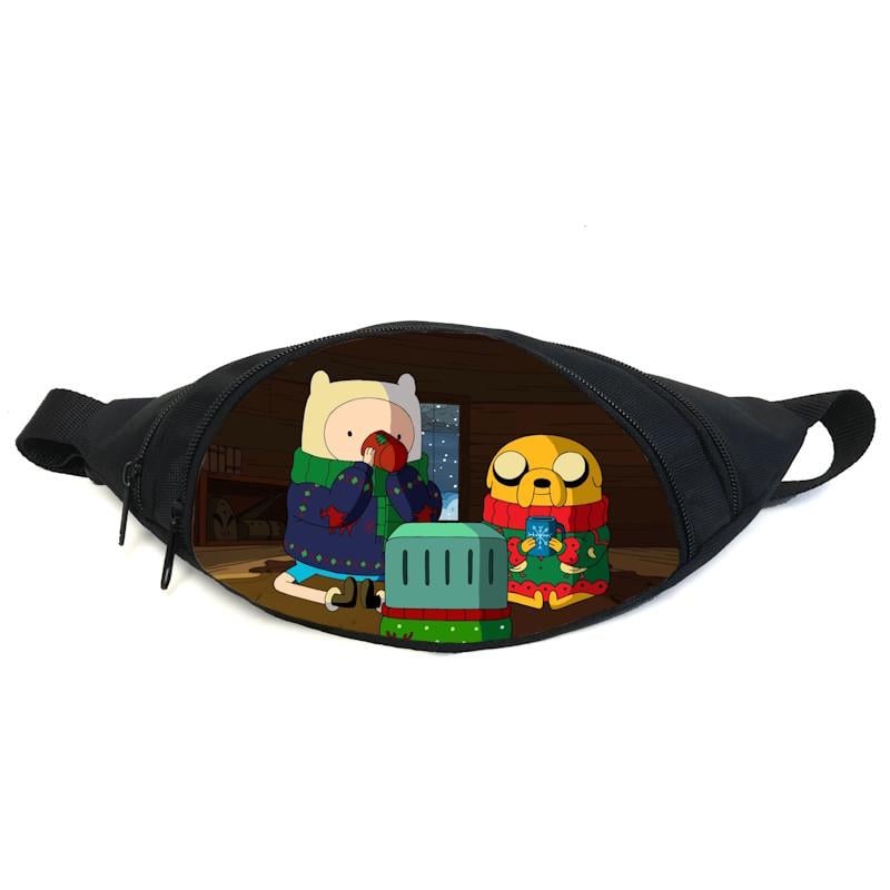 Поясная сумка-бананка Adventure Times AT-014 Черный (2181713091)