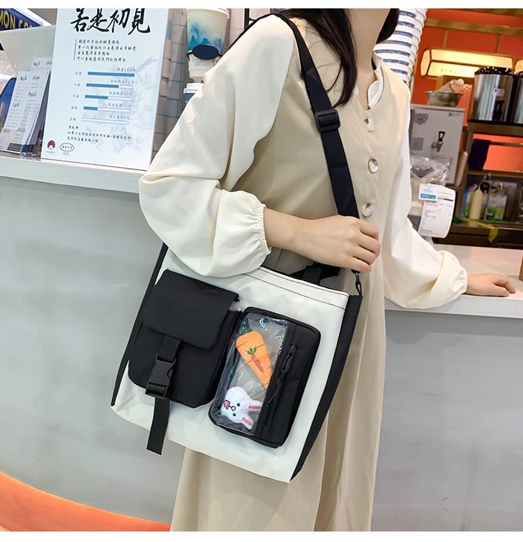 Шкільний рюкзак та сумка/косметичка та пенал для дівчинки Flash Чорний (1177035518) - фото 4 Шкільний рюкзак та сумка/косметичка та пенал для дівчинки Flash Чорний (1177035518) - фото 4