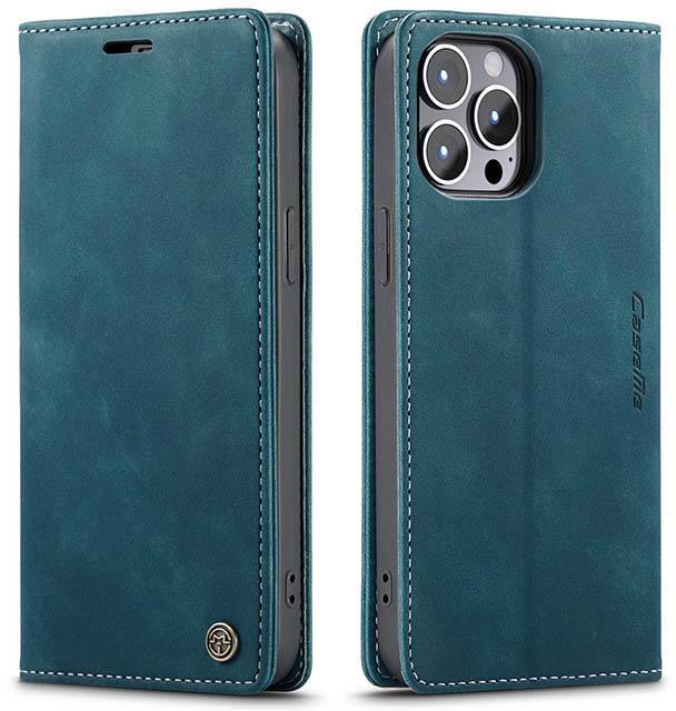 Чехол книжка с магнитом CaseMe для iPhone 13 Pro Max Sea Green (23999-56)