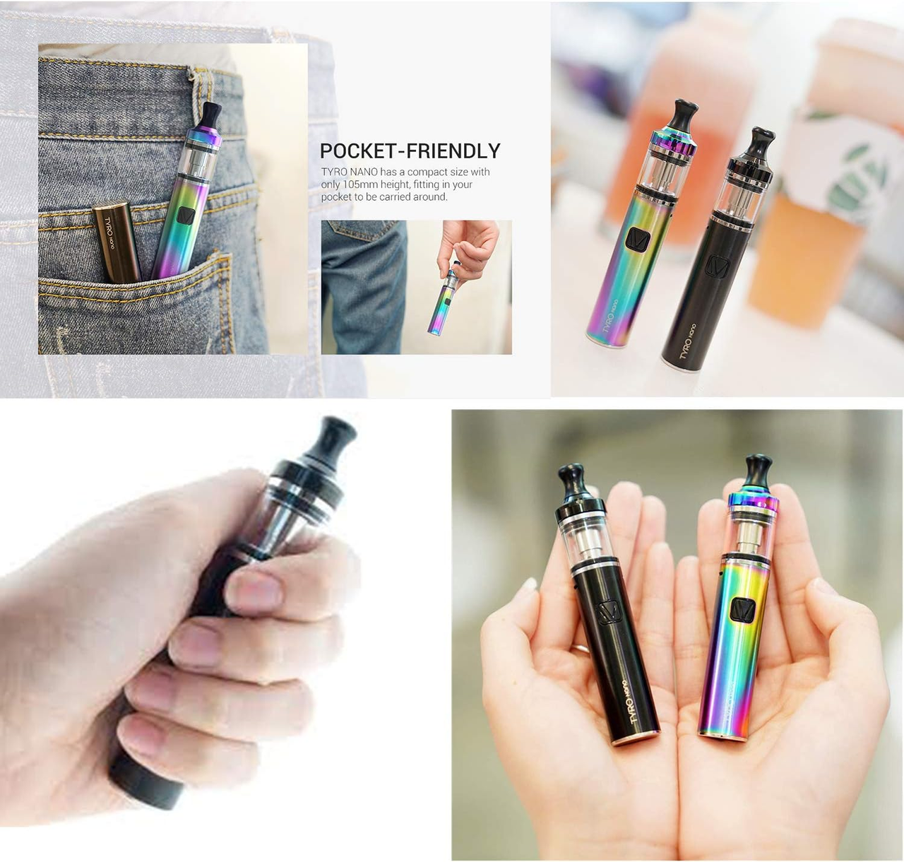 Набор для вейпинга VAPTIO Tyro 2 мл - фото 3 Набор для вейпинга VAPTIO Tyro 2 мл - фото 3