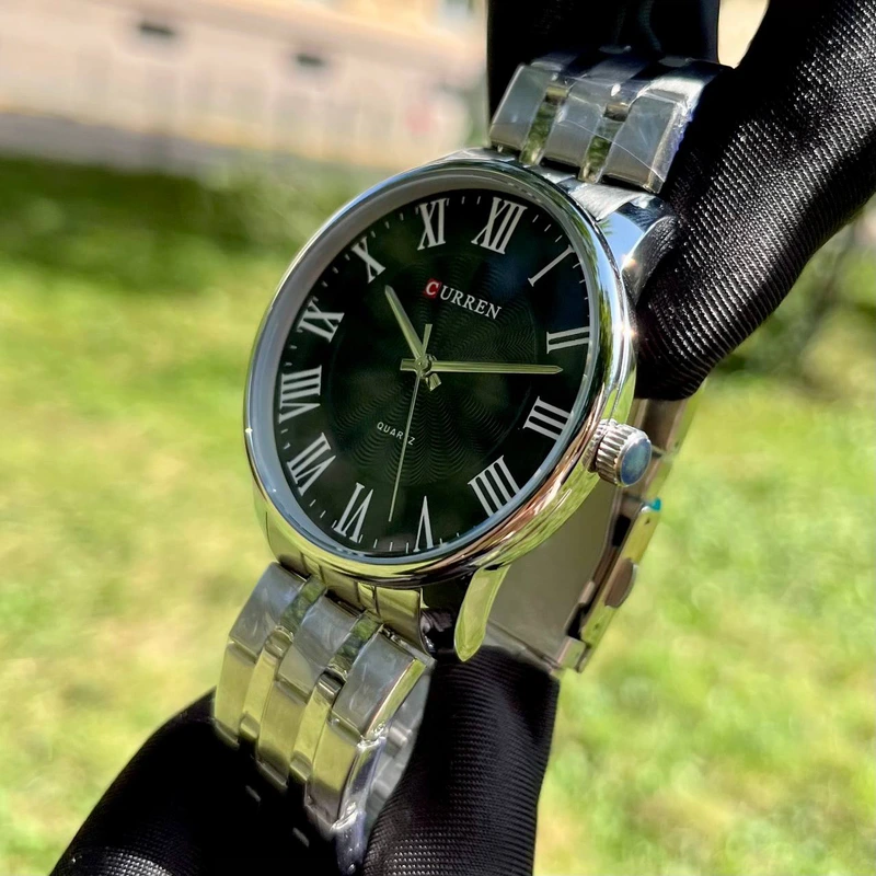 Наручные часы Curren 8422 Silver/Black - фото 6