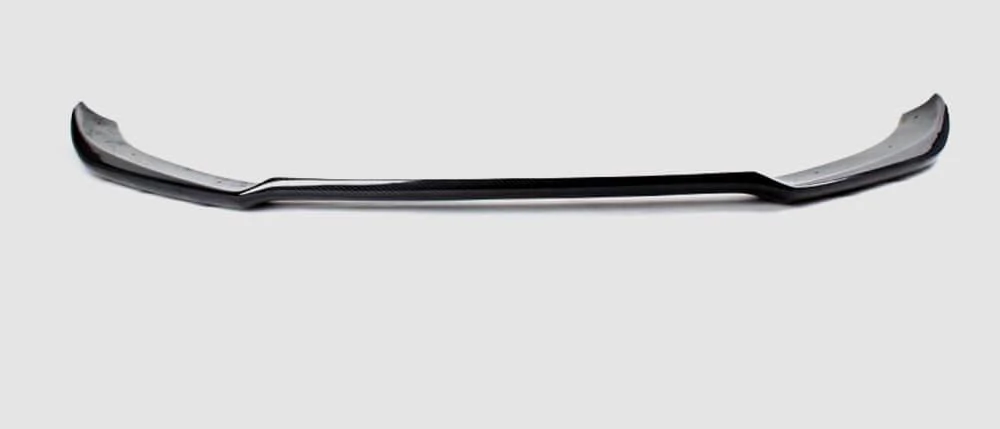 Накладка на передний бампер DDCarbon Lip Base 2011-2015/Audi A4 B8 2007-2015 гг. карбон (132786)