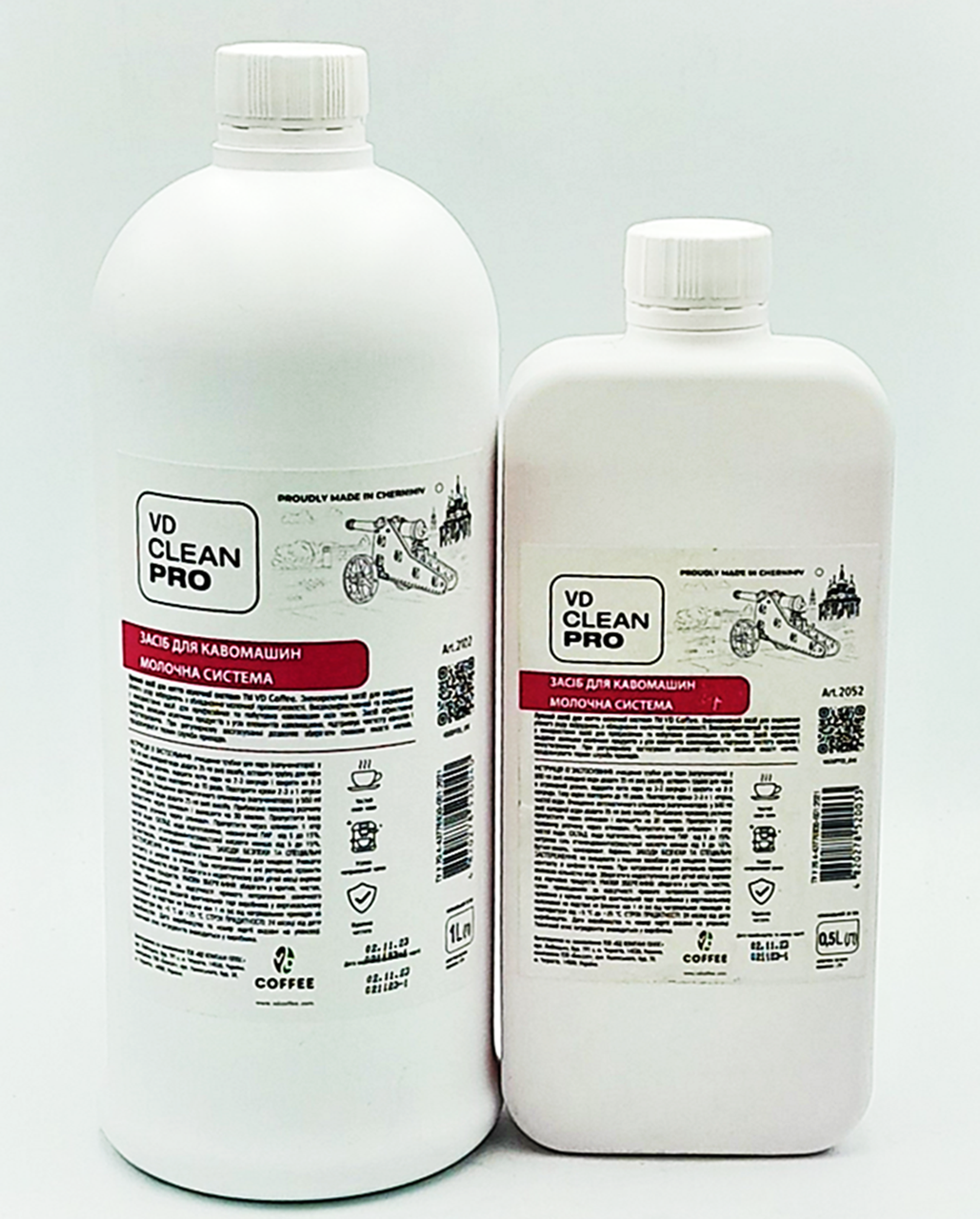 Средство для очистки молочной системы кофемашин VD Clean 1 л (2102)