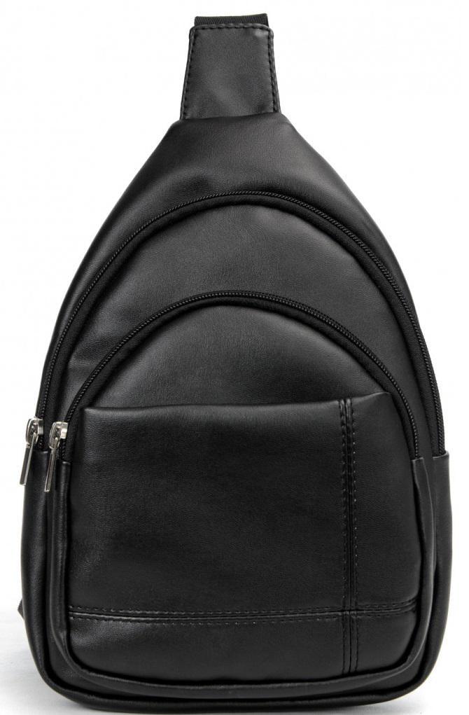 Сумка через плечо слинг Sambag Brooklyn SSH Black (83111002)
