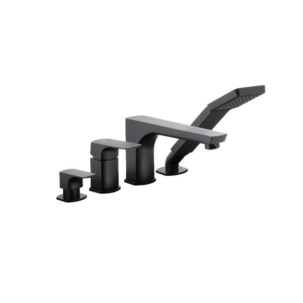 Смеситель для ванны KFA Armatura Mokait Черный матовый (TP-5535-210-81)