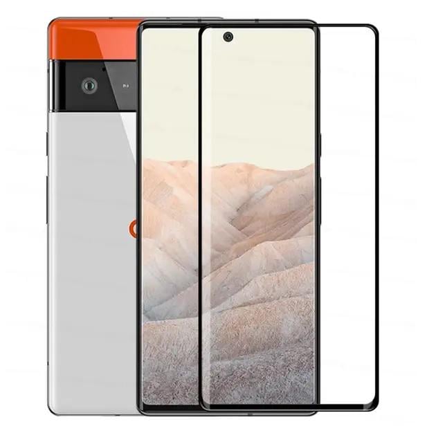 Захисне скло Mocolo 5D Full Glue для Google Pixel 6 0,33 мм Black - фото 3