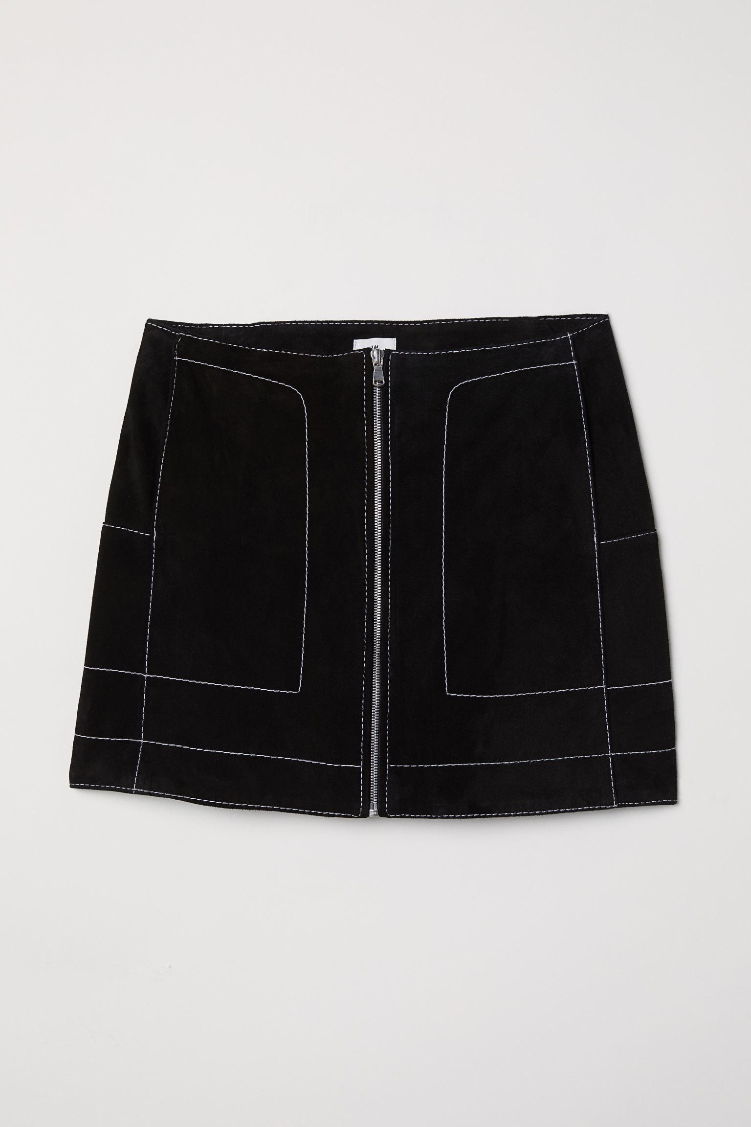 Спідниця замшева 36 Чорний (6593018ral) Спідниця замшева 36 Чорний (6593018ral)