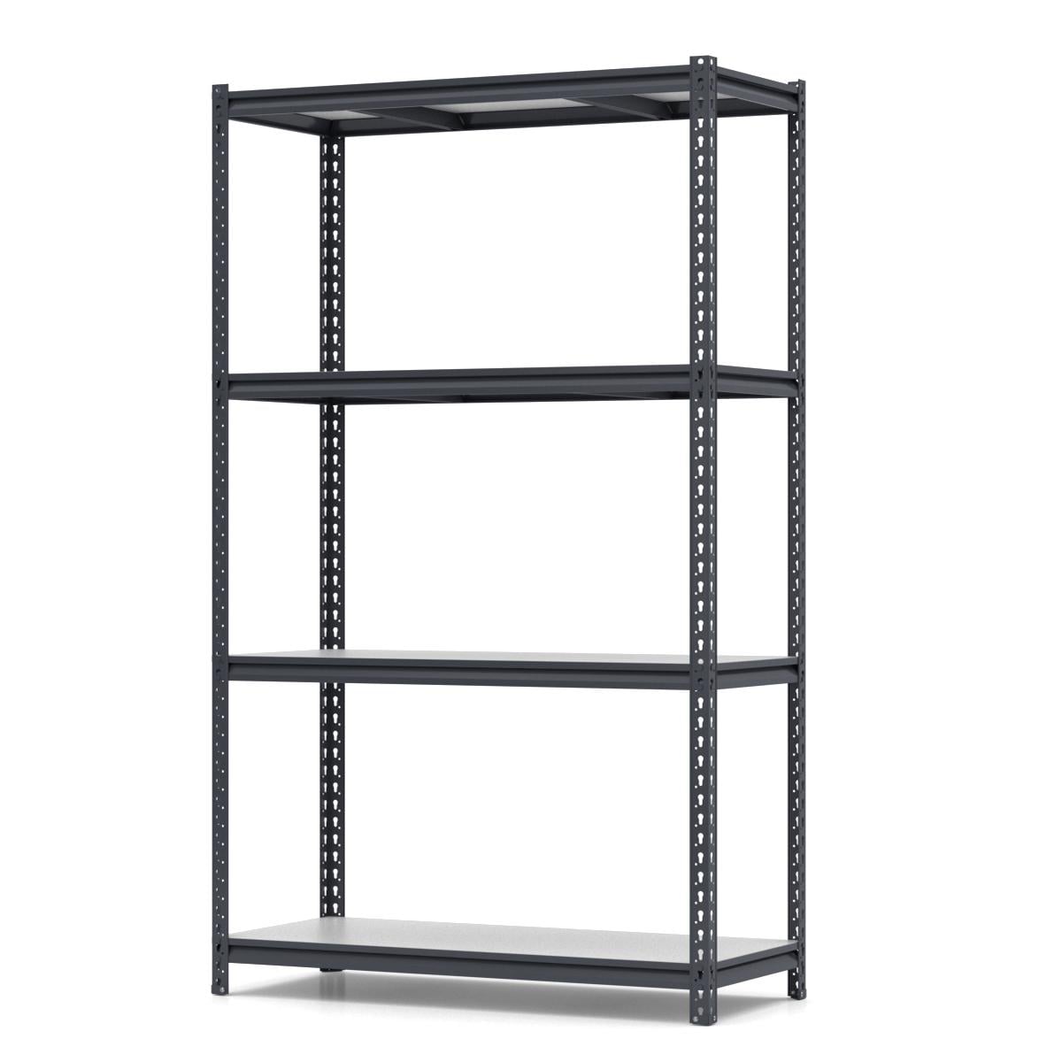 Стеллаж PIN Strong металлический покрашенный 4 полки из ламинированного ДСП 2240х1340х300 мм