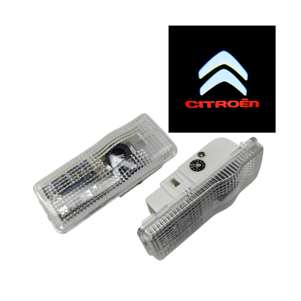 Подсветка на двери автомобиля светодиодная VIP штатная с логотипом Citroen C5/new Sega (2177725306) - фото 2