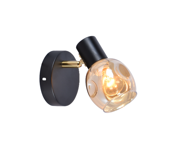 Бра настенное Sirius (DA5961/1 BK+AB)