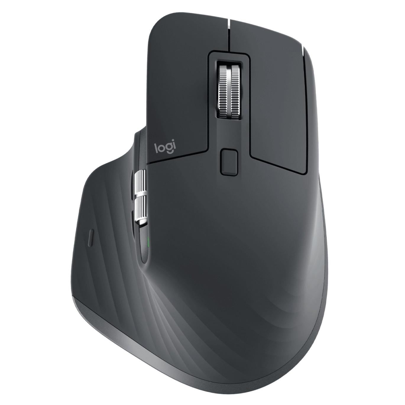 Комп'ютерна мишка Logitech MX Master 3S Performance бездротова Bluetooth + Logi Bolt Darkfield 8000 DPI Graphite (910-007501)