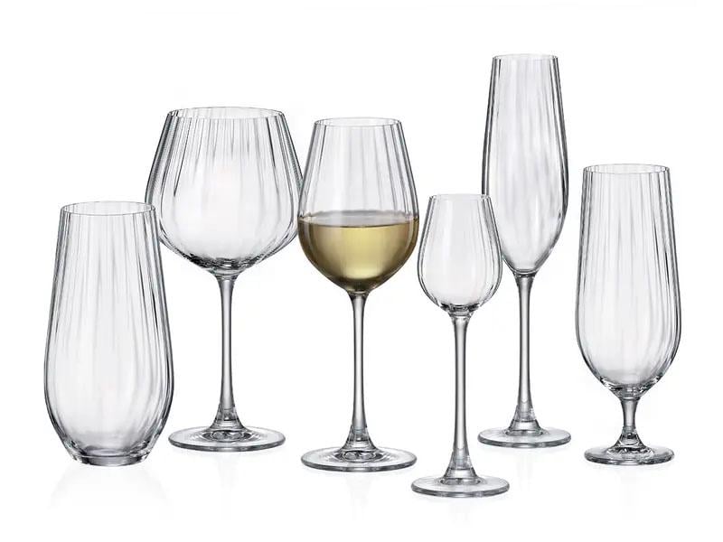 Бокалы для вина Bohemia Columba Optic 500 мл 6 шт. 9612 (1SI81-500) - фото 2