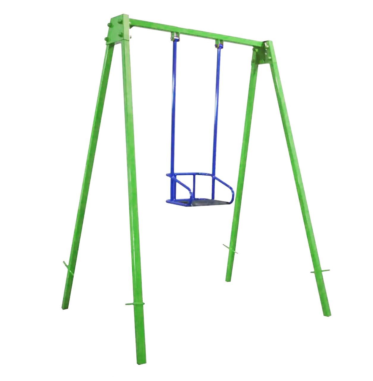 Качель детская SAB металлическая на опорах для улицы (0065)
