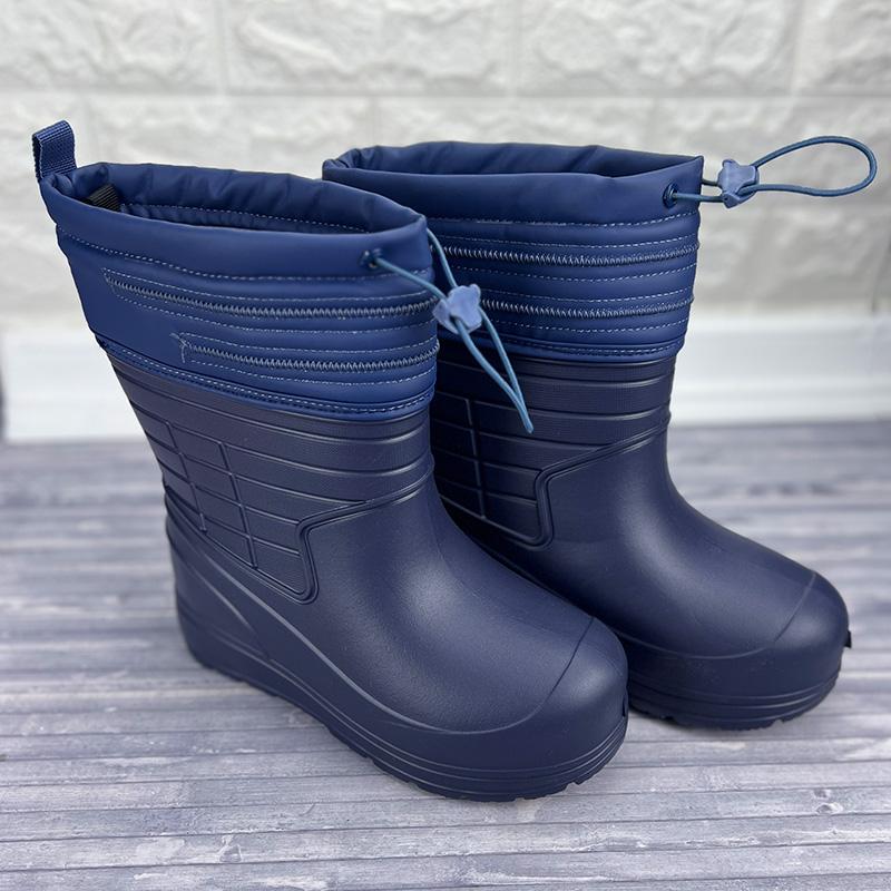 Чоботи жіночі пінові з утеплювачем Е-001045 p. 40 26 см Синій