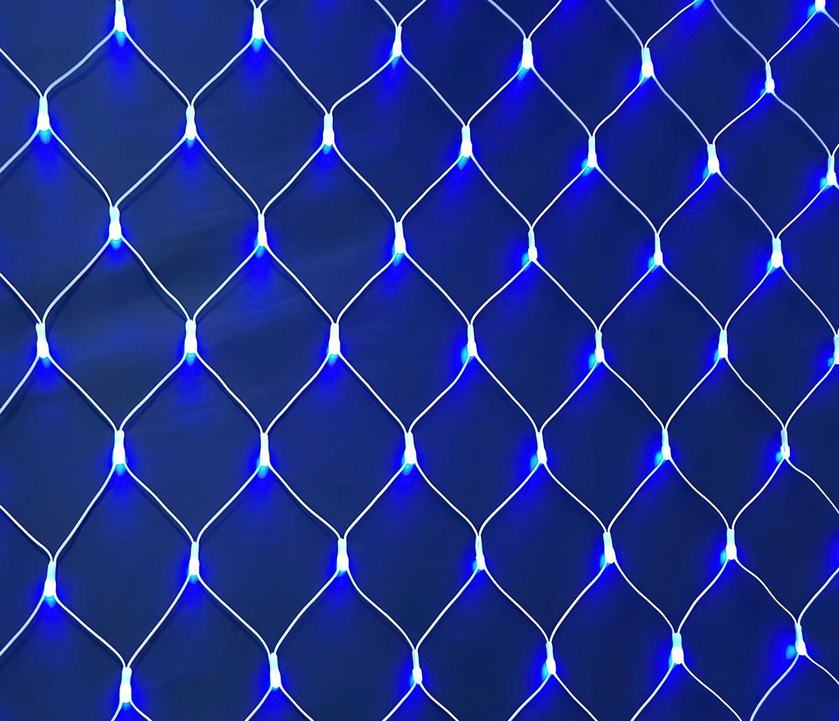 Гірлянда сітка 180 LED Синій (30187-Нов)