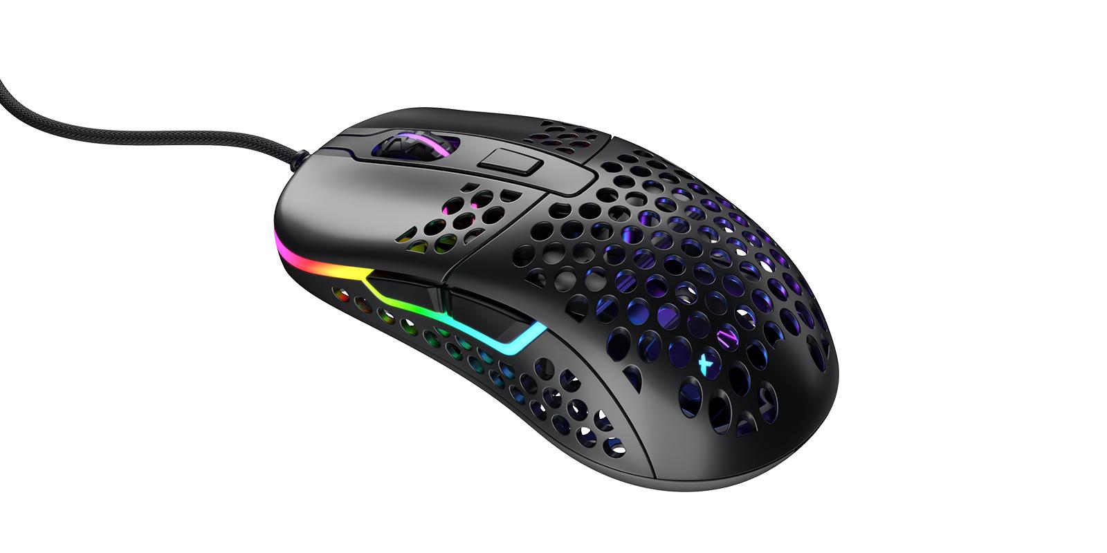 Мишка ігрова провідна Xtrfy Cherry M42 з RGB Чорний (XG-M42-RGB-Black) - фото 2