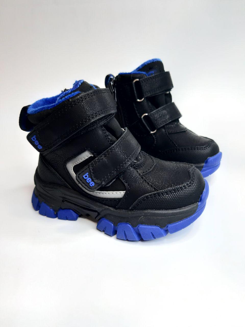 Черевики зимові Clibee для хлопчика р. 26 17,4 см Чорний (503 HА bl-blue)