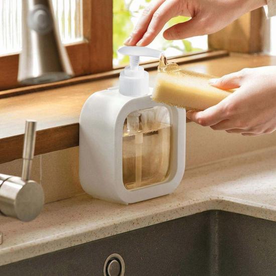 Дозатор для рідкого мила Classic 500 мл White (128397) - фото 5 Дозатор для рідкого мила Classic 500 мл White (128397) - фото 5
