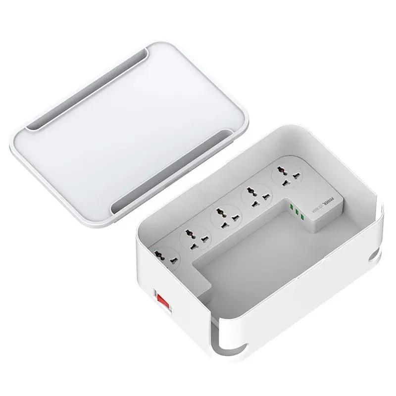 Удлинитель на 5 розеток LDNIO Management SN5310 3 USB QC 2 м White (020816)