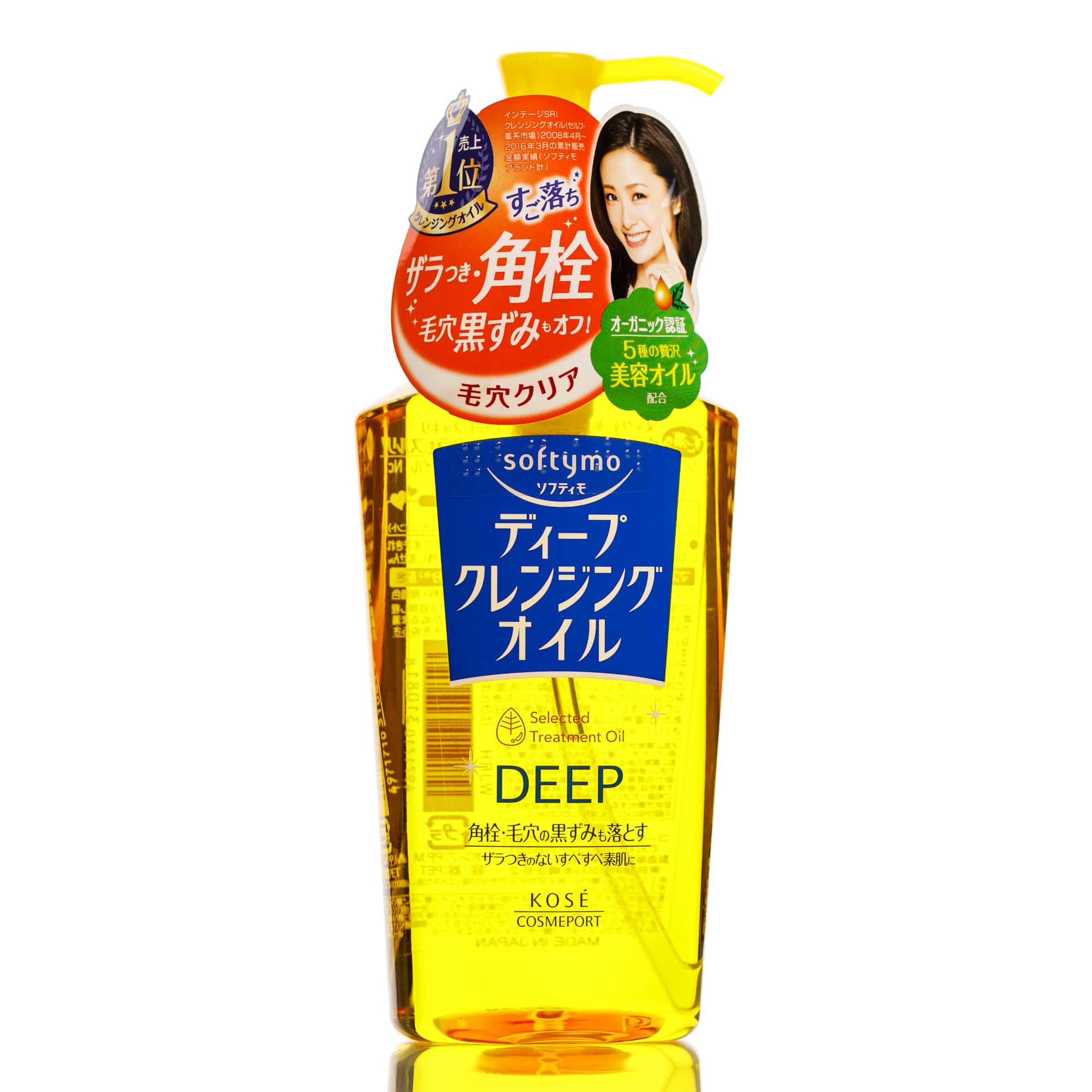 Олія гідрофільна очищувальна Kose Softymo Deep Cleansing Oil 230 мл