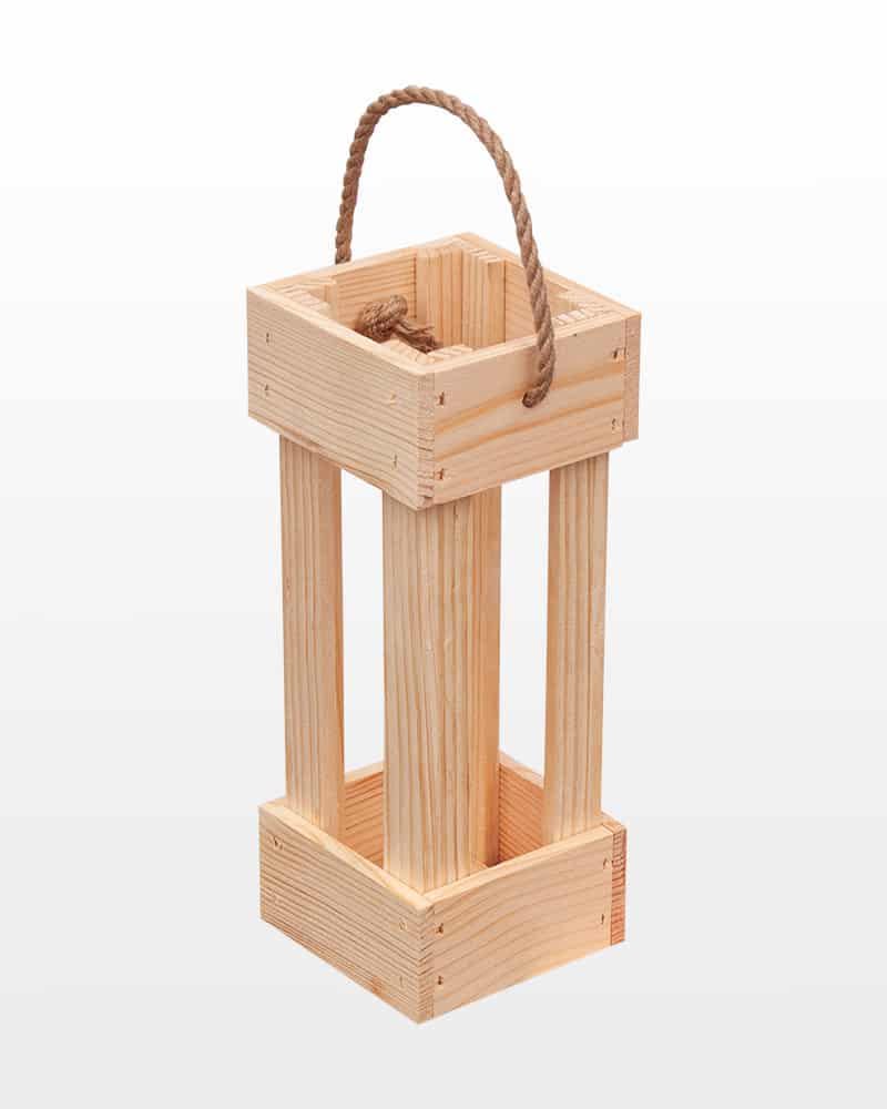 Ящик для вина 125x125x340 мм (1180)