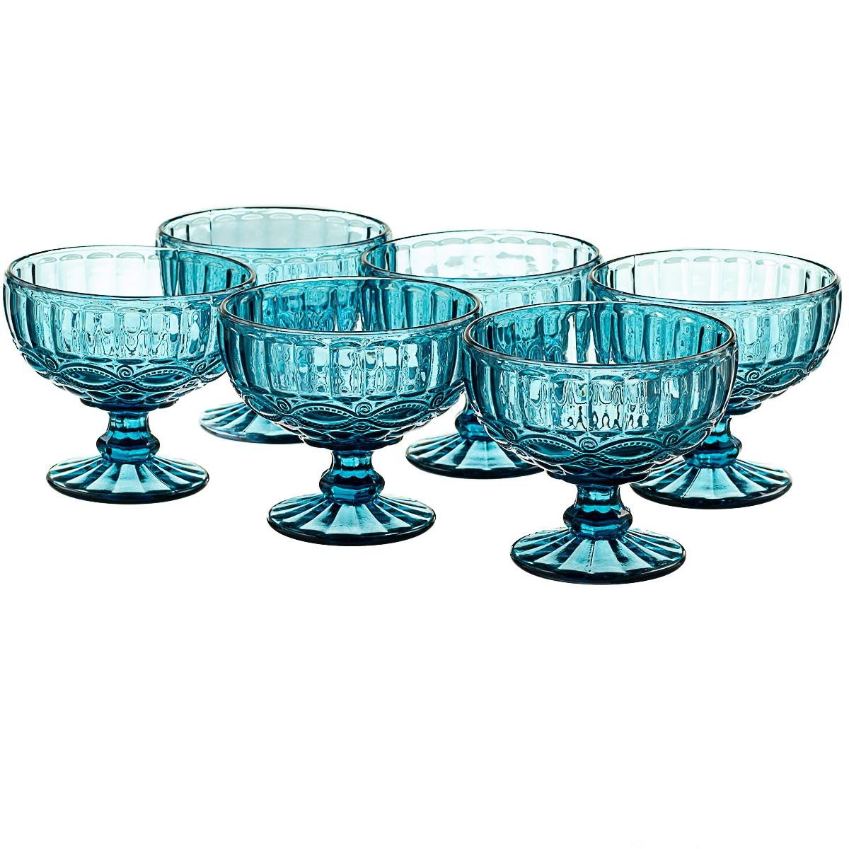 Набор стеклянных креманок Lefard 300 мл 6 шт. (8428-030)