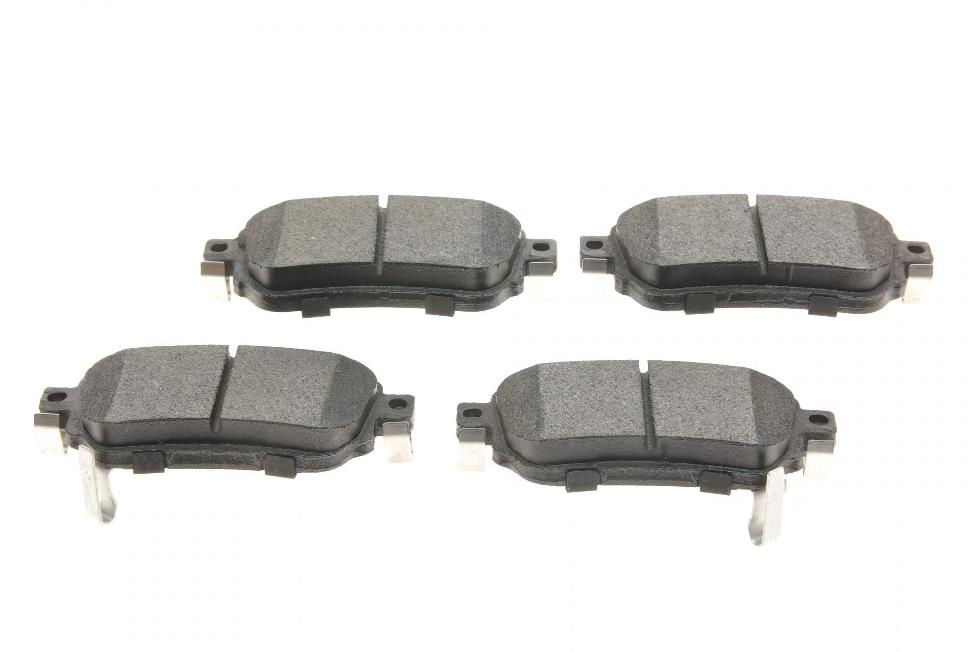 Колодки тормозные задние SOLGY для Nissan Leaf 17-/Qashqai/X-trail 13-/Renault Kadjar 15-/Koleos 16- (209272)
