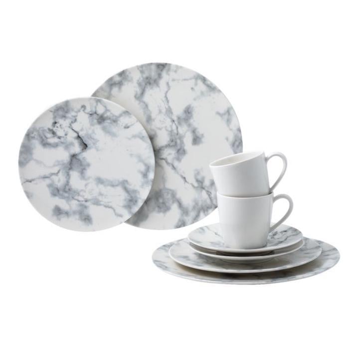 Набор столовой посуды Villeroy & Boch Marmory 8 предметов Белый (1951638855)