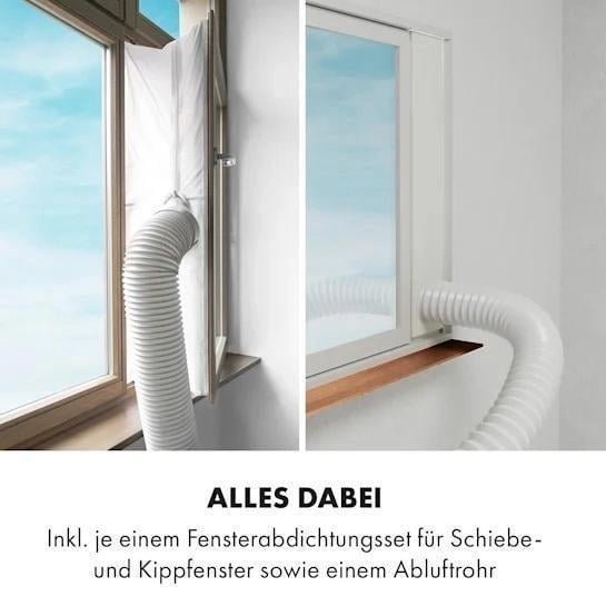 Кондиціонер мобільний KLARSTEIN Metrobreeze Rome 10 000 BTU (10029856) - фото 9 Кондиціонер мобільний KLARSTEIN Metrobreeze Rome 10 000 BTU (10029856) - фото 9