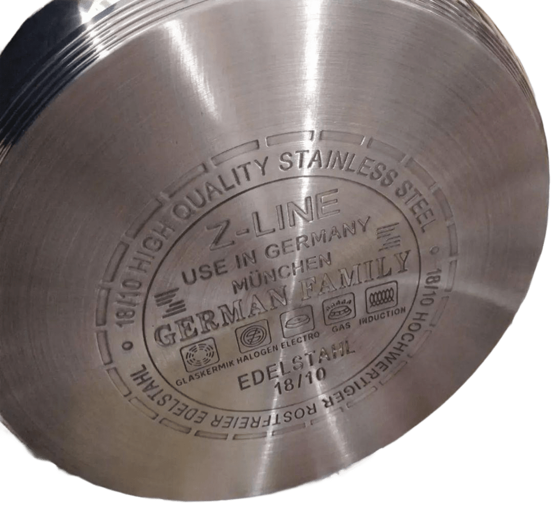 Набір каструль з кришками German Family GF-2038 нержавіюча сталь 6 пр. (GF-2038) - фото 7 Набір каструль з кришками German Family GF-2038 нержавіюча сталь 6 пр. (GF-2038) - фото 7