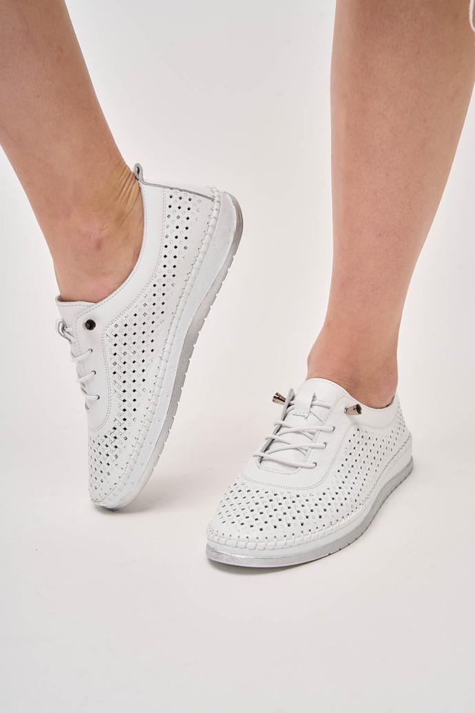 Мокасины женские Anna Lucci кожаные р. 42 Белый (198158) - фото 5 Мокасины женские Anna Lucci кожаные р. 42 Белый (198158) - фото 5