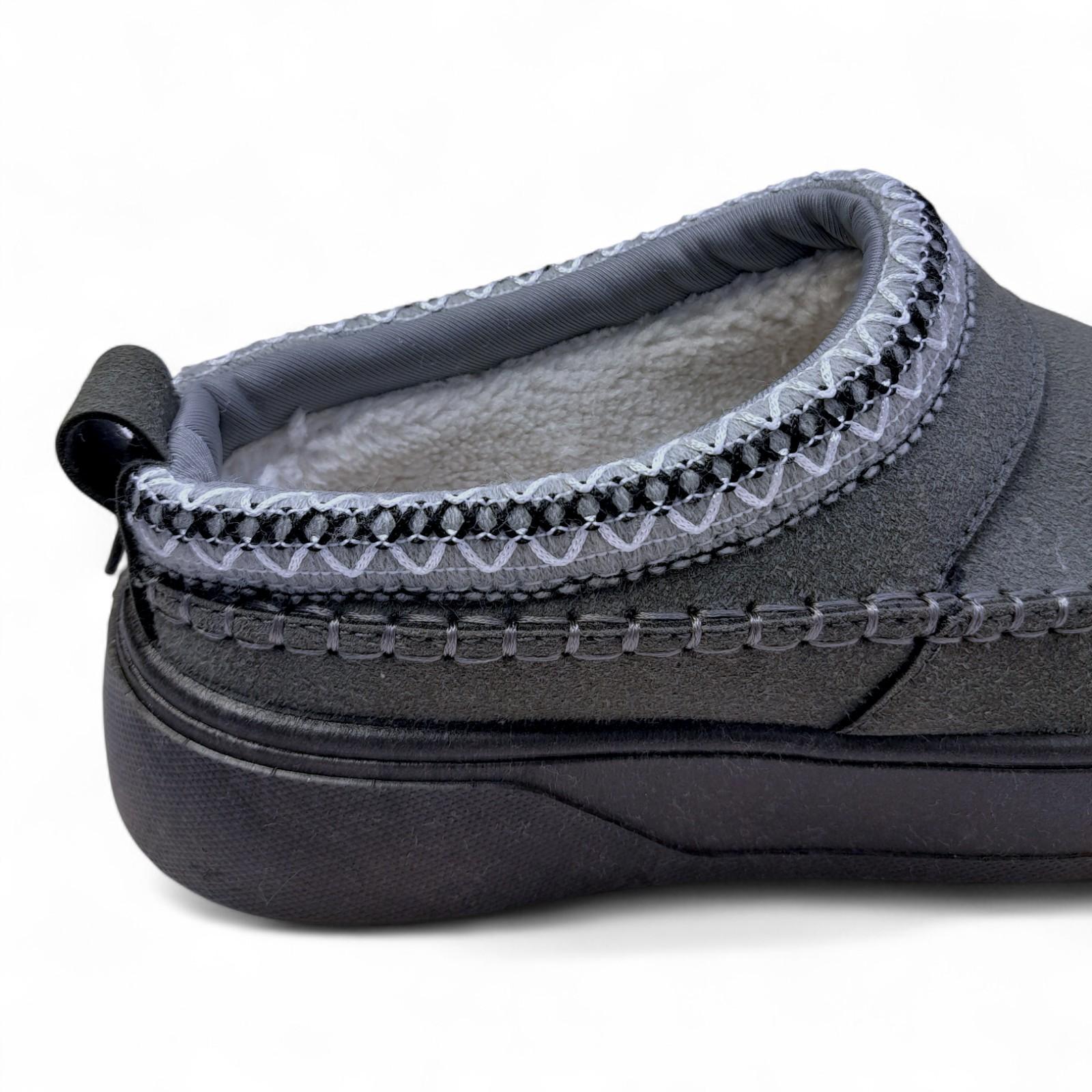 Сабо женские утепленные Dago с экозамшей на меху р. 38 24 см Серый (2807939226) - фото 11