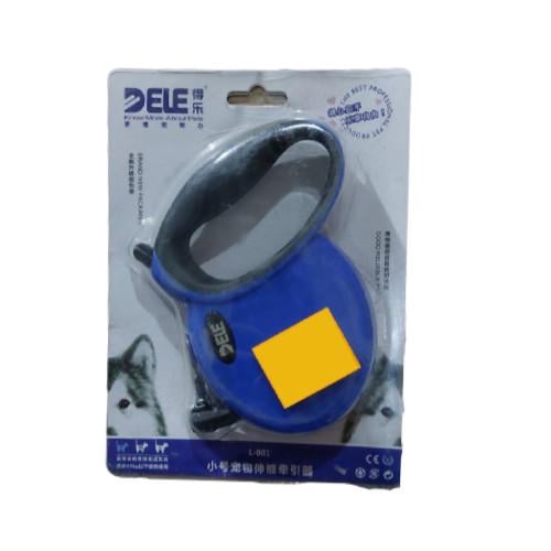 Повідець-рулетка для собак 3 м до 15 кг стрічка Синій (2296441610)