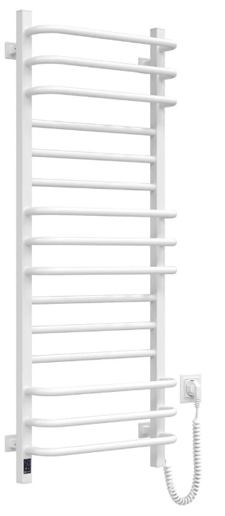 Рушникосушарка електрична Navin Грандіс Sensor з Wi-Fi права з таймером 480х1200 мм Білий (S12-108055-4812)