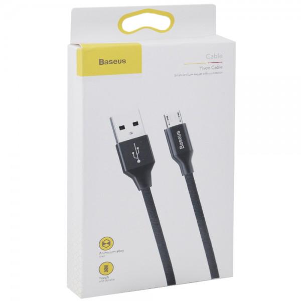 Кабель Baseus Yiven Cable For Micro 1 м Black - фото 2
