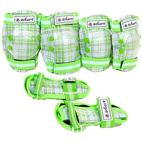 Защита детская SK-4678 для катания на роликах M Зеленая (60363021)