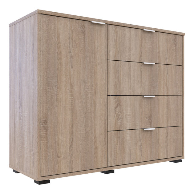 Комод Doros з шухлядами та дверкою Дуб сонома (41510077) - фото 2 Комод Doros з шухлядами та дверкою Дуб сонома (41510077) - фото 2