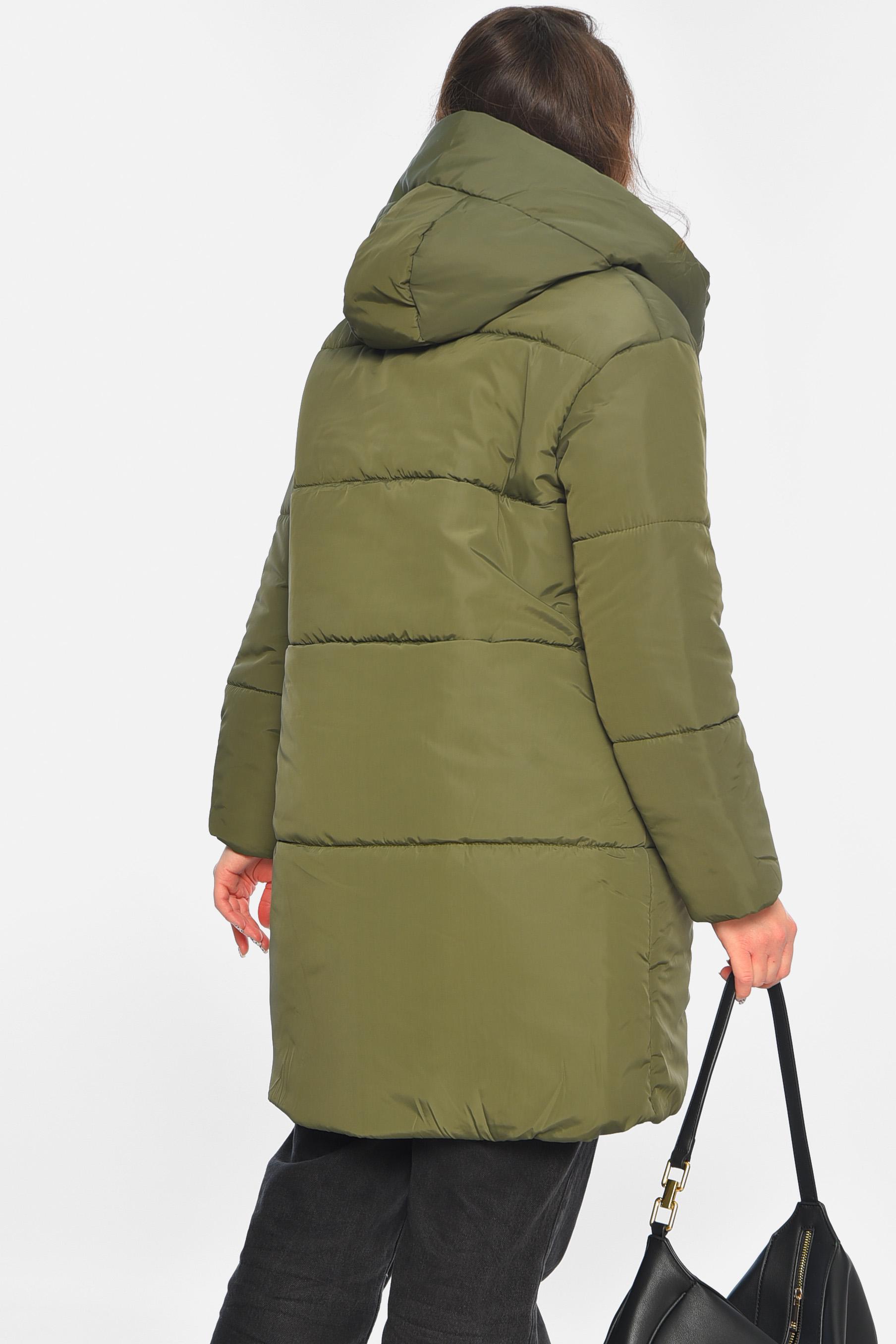 Куртка женская демисезонная S Зеленый (196452) - фото 3