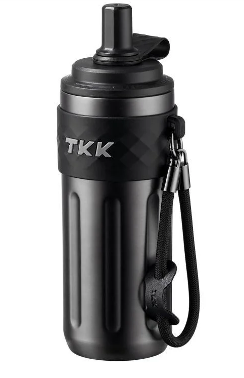 Термос с соской TKK2034 500 мл Металик черный (2640464003) - фото 1 Термос с соской TKK2034 500 мл Металик черный (2640464003) - фото 1