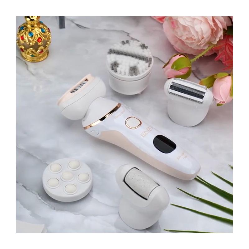 Эпилятор женский ENZO EN-0106 5в1 для сухой и влажной эпиляции - фото 2 Эпилятор женский ENZO EN-0106 5в1 для сухой и влажной эпиляции - фото 2