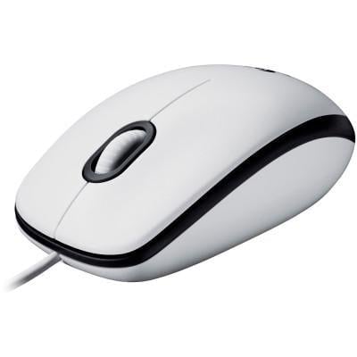 Компьютерная мышка Logitech M100 USB White (910-006764)