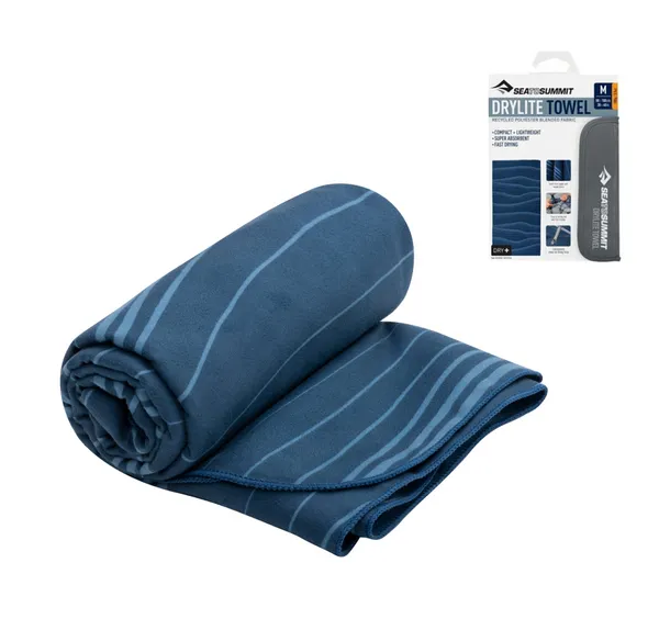 Рушник Sea To Summit DryLite Towel M Atlantic Wave (1033-STS ACP071031-051612) - фото 2