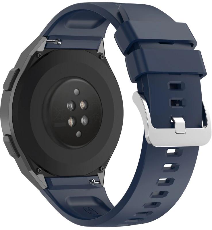 Ремешок Jsota для Huawei Watch GT2e 46 мм Dark Blue (22066-5D) - фото 2 Ремешок Jsota для Huawei Watch GT2e 46 мм Dark Blue (22066-5D) - фото 2