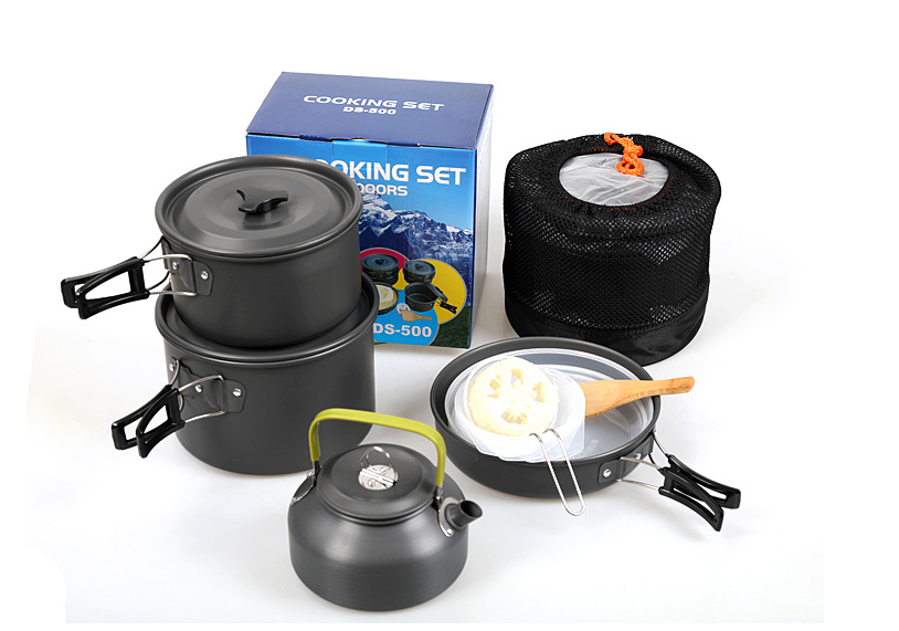 Набір туристичного посуду Halin DS-500 - фото 3 Набір туристичного посуду Halin DS-500 - фото 3