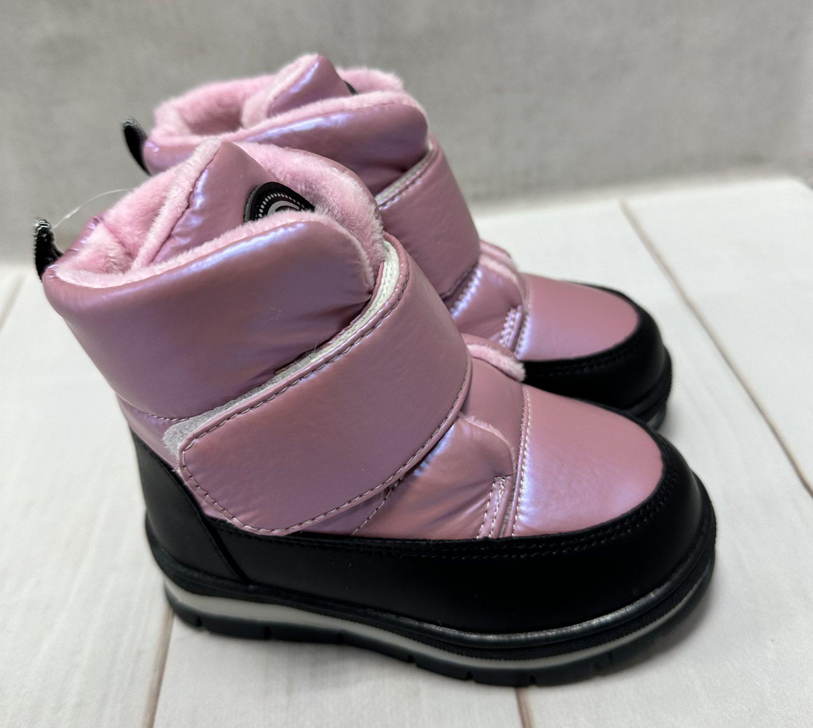 Дутики зимові для дівчато Kimboo р. 23 14,7 см Рожевий - фото 7 Дутики зимові для дівчато Kimboo р. 23 14,7 см Рожевий - фото 7